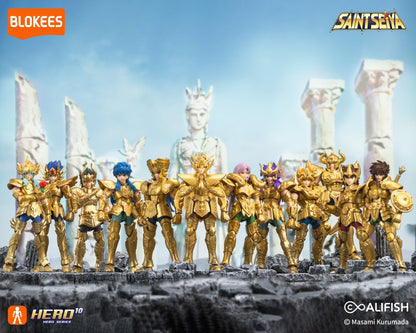 Blokees - Saint Seiya - Galaxy Version 04 - Gold Zodiac Vol (2) (Box Intero) - Action Figure 75034