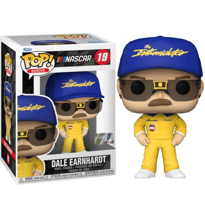 Funko Pop ! Nascar (19) Dale Earnhardt Vinyl Figure 9Cm Pilota Auto Macchine
