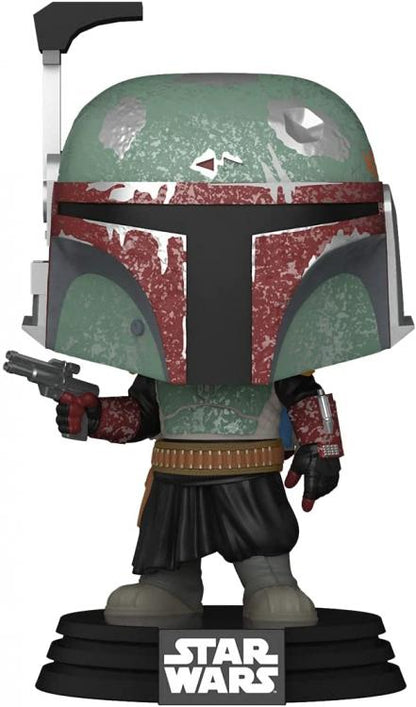 Funko Pop ! Star Wars Mandalorian - Boba Fett (462) Figure 9Cm Guerre Stellari
