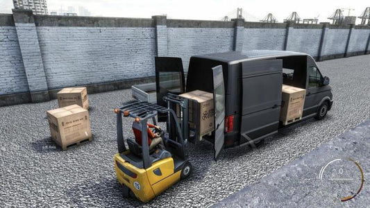 Truck And Logistics Simulator Ps4 Gioco Playstation 4 Italiano Delivery Consegne