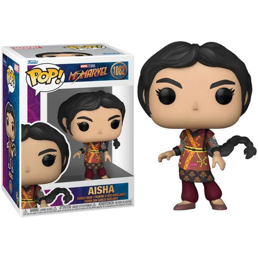 Funko Pop ! Ms Marvel Studios - Aisha (1082) Girl Vinyl Figure Disney Plus Film