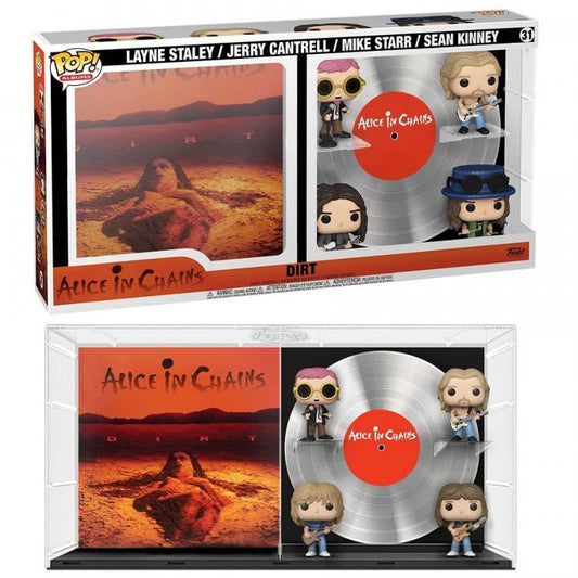 Funko Pop Albums Alice In Chains Layne - Cantrell - Starr - Kinney (31) 4 Pack