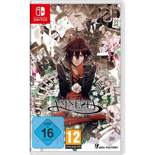 AMNESIA MEMORIES - DAY ONE EDITION NINTENDO SWITCH COLLECTOR BOX CARDS STICKERS