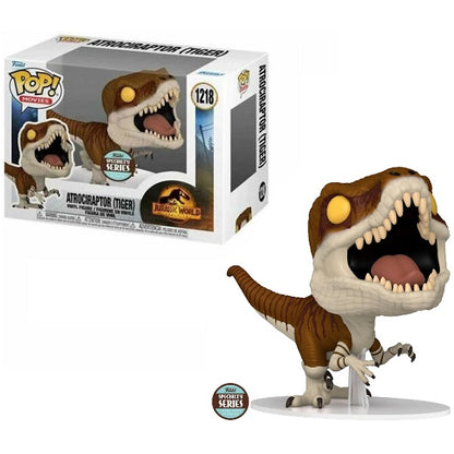 Funko Pop Movies Jurassic World Dominion - Atrociraptor Tiger (1218) Specialty