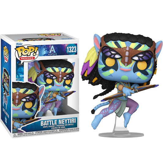 Funko Pop ! Movies Avatar - Battle Neytiri (1323) Eytucan Clan Navi Vinyl Figure