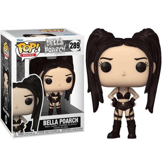 Funko Pop ! Rocks - (289) Bella Poarch Tik Toker Vinyl Figure 9Cm Bambola Singer