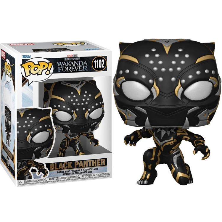 Funko Pop ! Marvel Studios Wakanda Forever - Black Panther (1102) Vinyl Figure