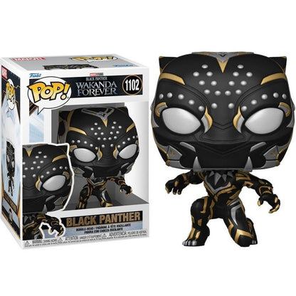 Funko Pop ! Marvel Studios Wakanda Forever - Black Panther (1102) Vinyl Figure