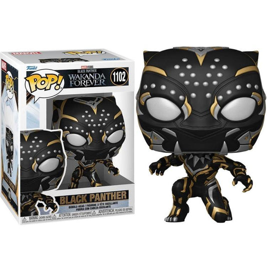 Funko Pop ! Marvel Studios Wakanda Forever - Black Panther (1102) Vinyl Figure