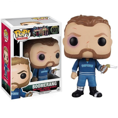 Funko Pop ! Heroes Suicide Squad - Boomerang (101) Vinyl Figure Da Collezione
