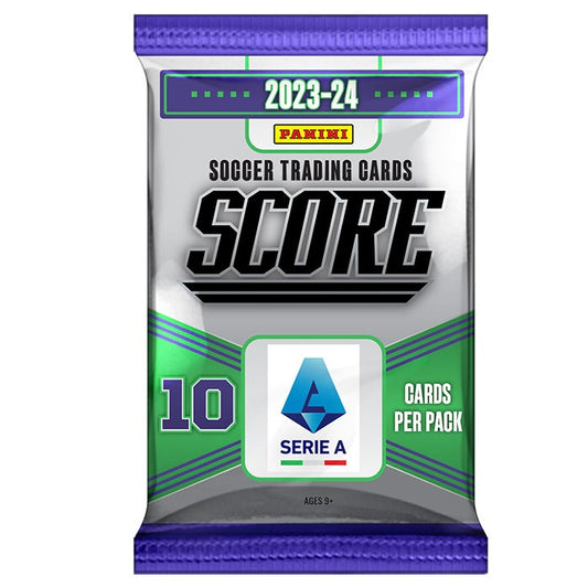 Panini Serie A Score Card 2023-24 Retail 1 Busta Soccer Trading Card 10 Cards