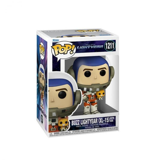 Funko Pop ! Disney Lightyear Buzz Lightyear (Xl-15) With Sox 1211 Vinyl Figure