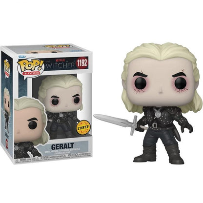 Funko Pop ! Television Netflix The Witcher - Geralt (1192) Chase Limited Edition