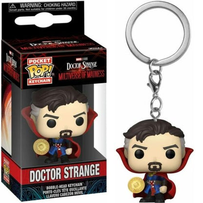 Funko Pop ! Pocket Keychain Dr Strange 2 - Doctor Strange Vinyl Portachiavi 4Cm