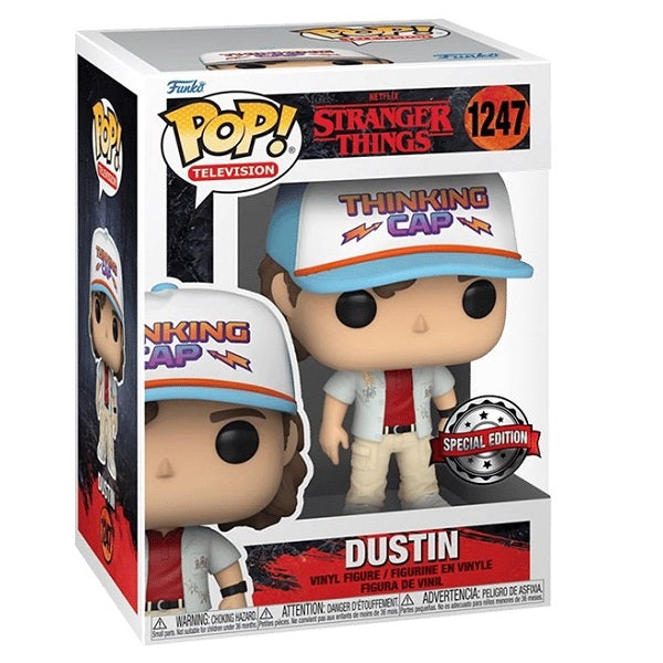 Funko Pop ! Television Netflix Stranger Things - Dustin (1247) Special Edition