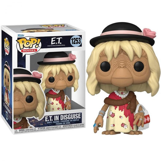 Funko Pop ! Movies E.T. Extra-Terrestrial -  (1253) E.T. In Disguise 40Th Figure