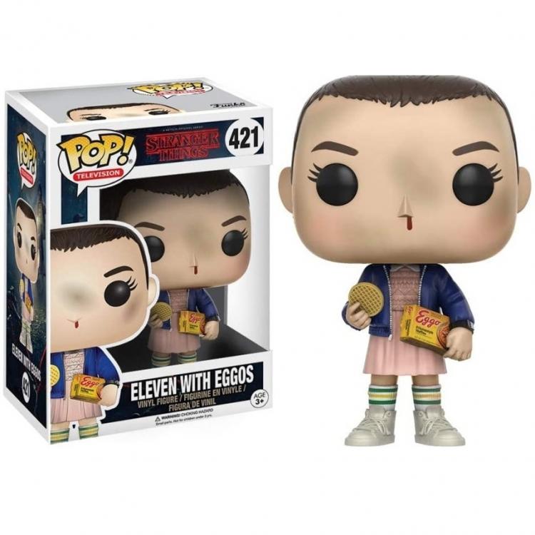 Funko Pop ! Stranger Things - (421) Eleven With Eggos Undici Vinyl Figure 9cm