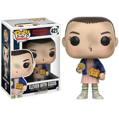Funko Pop ! Stranger Things - (421) Eleven With Eggos Undici Vinyl Figure 9cm
