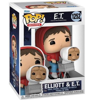 Funko Pop! Movies E.T. Extra Terrestrial - Elliott & Et (1252) 40Th Vinyl Figure