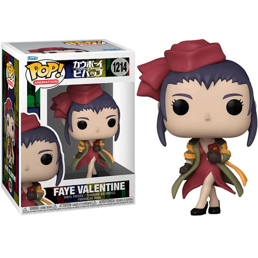 Funko Pop ! Animation Cowboy Bebop - Faye Valentine (1214) Girl Vinyl Figure