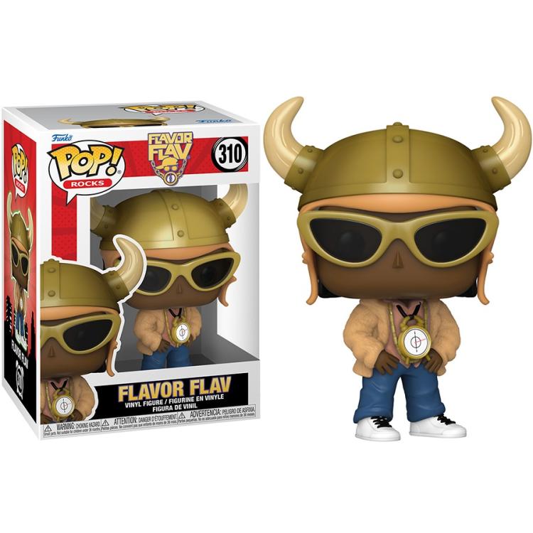 Funko Pop ! Rocks  - Flavor Flav (310) Music Vinyl Figure Rapper Actor U.S.A.