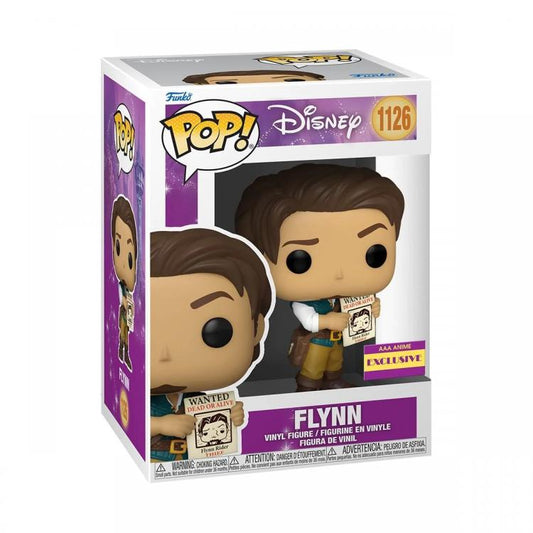 Funko Pop ! Disney Rapunzel - Flynn (1126) Vinyl Figure Da Collezione Principe
