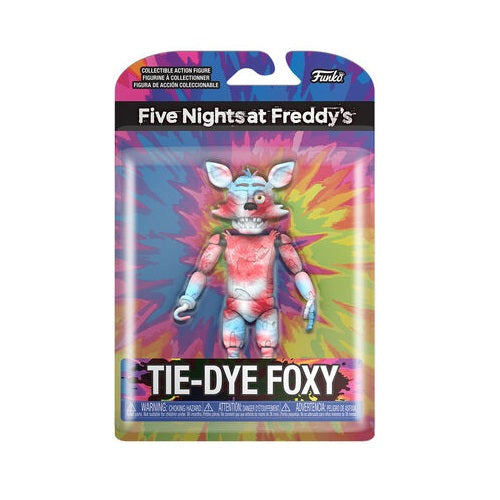 Funko Pop Five Nights At Freddy'S - Tie Dye Foxy 13 Cm Red Blu Vinyl Figure Pvc