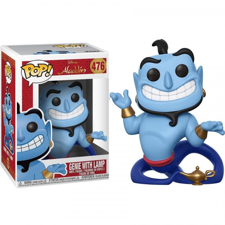 Funko Pop ! Disney Aladdin - Genie With Lamp (476) Vinyl Genio Della Lampada