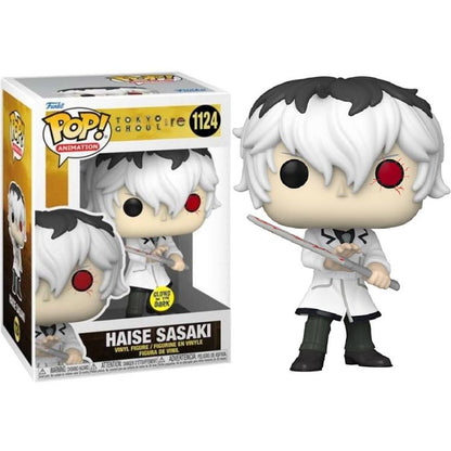 Funko Pop Animation Tokyo Ghoul Re - Haise Sasaki 1124 Vinyl Figure Exm G.I.T.D