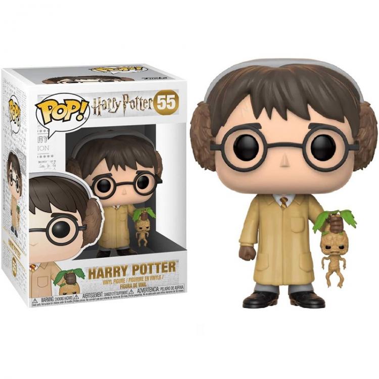 Funko Pop ! Harry Potter - Harry Potter (55) With Mandragola Herbology Vinyl