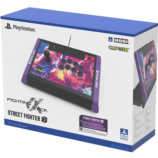 Hori Capcom Fighting Stick Alpha Arcade Playstation Ps5/Ps4/Pc Street Fighter 6