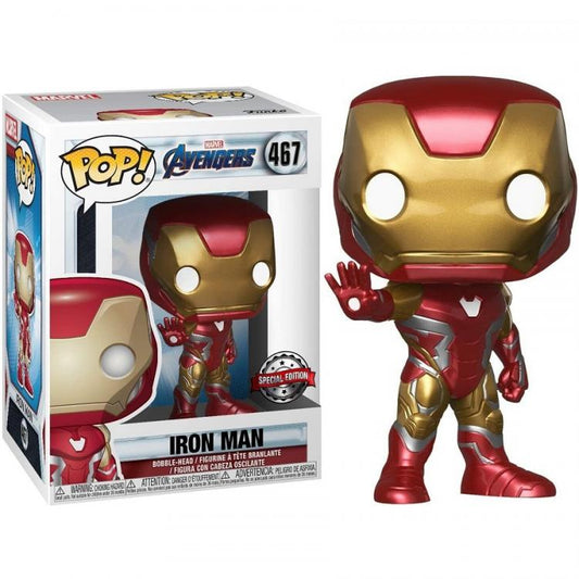 Funko Pop ! Marvel Avengers - Iron Man (467) Vinyl Figure Film Special Edition