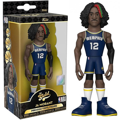 Funko Gold Nba - Ja Morant Premium Grizzlies Vinyl Figure Da Collezione 13Cm