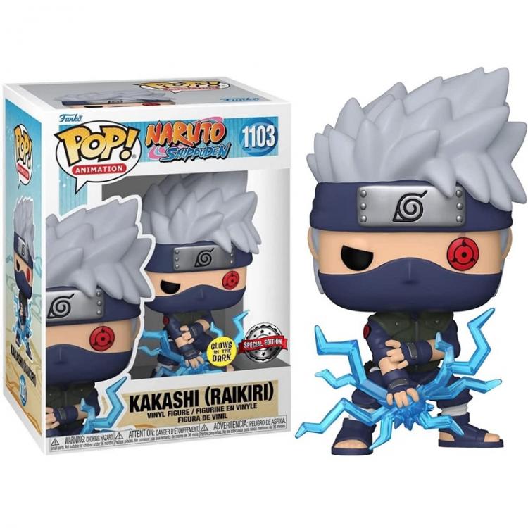 Funko Pop Animation Naruto Shippuden - Kakashi Raikiri 1103 Glow Special Edition