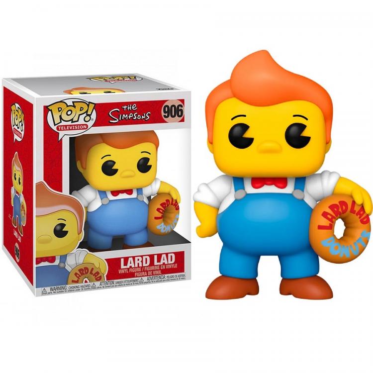 Funko Pop ! Television The Simpsons - Lard Lad (906) Vinyl Figure 15Cm Simpson