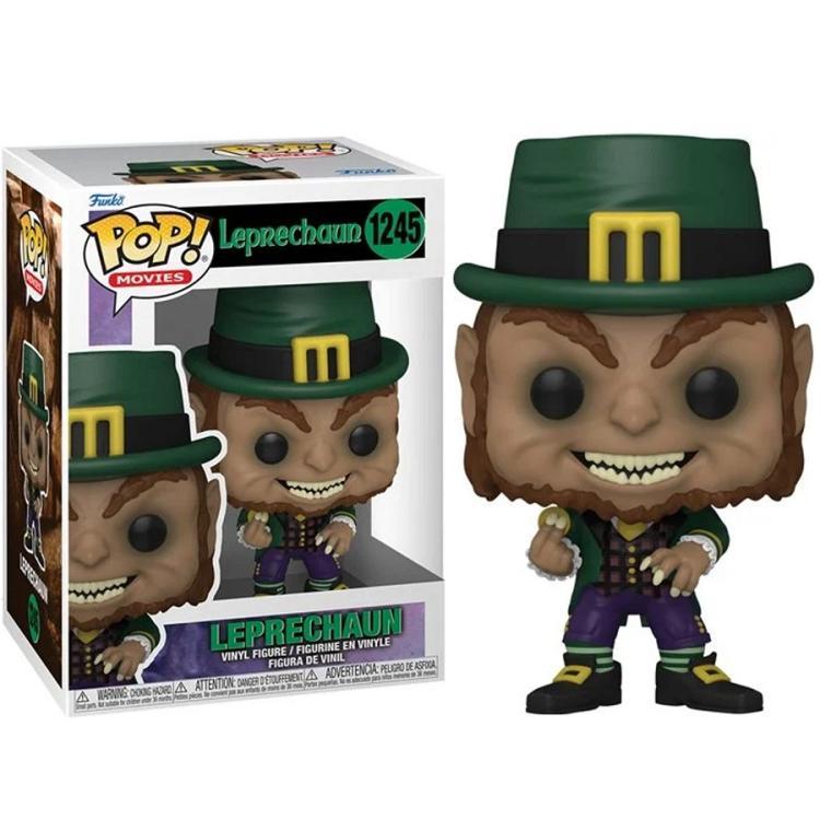 Funko Pop ! Movies Leprechaun (1245) Vinyl Figure Folletto Cattivo Verde Gnomo