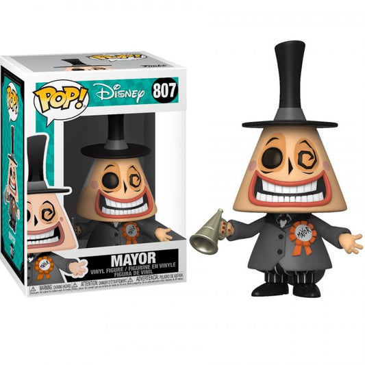 Funko Pop ! Disney Nightmare Before Christmas - (807) Mayor W Megaphone Sindaco