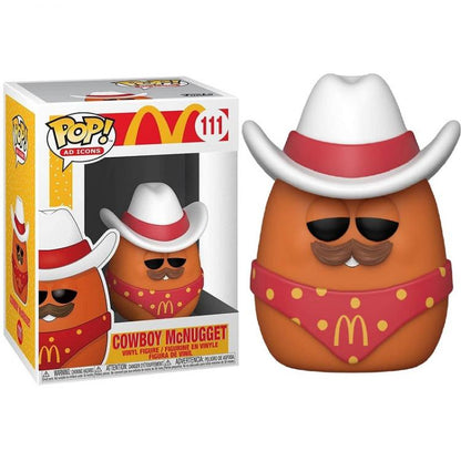 Funko Pop Ad Icons Mcdonald'S - Cowboy Mcnugget (111) Vinyl Figure Da Collezione