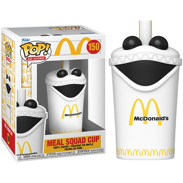 Funko Pop Ad Icons Mcdonald'S - Meal Squad Cup (150) Vinyl Figure Da Collezione