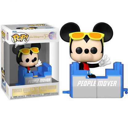 Funko Pop Walt Disney Wolrd 50 Anniversary Mickey Mouse On The Peoplemover 1163
