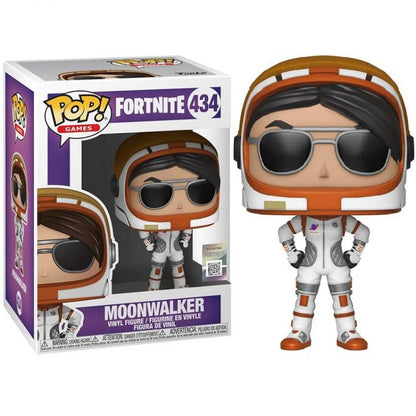 Funko Pop ! Games Fortnite Moonwalker (434) Vinyl Figure Statua Da Collezione
