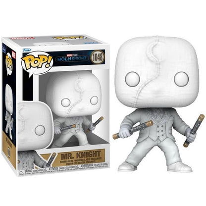 Funko Pop ! Marvel Studios Moon Knight - (1048) Mr. Knight Figure 9Cm Vinyl