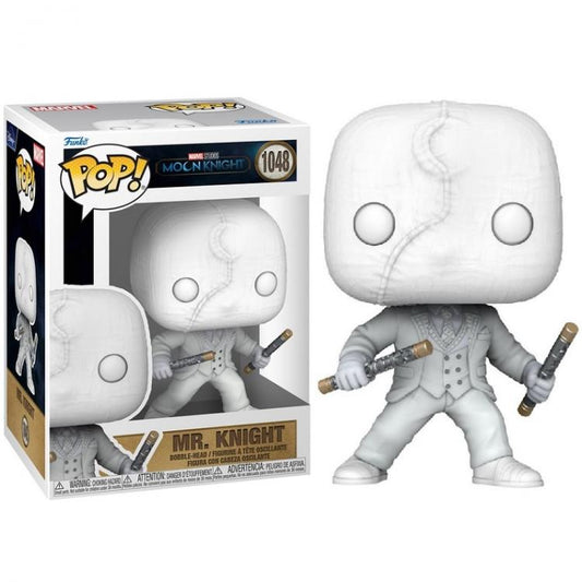 Funko Pop ! Marvel Studios Moon Knight - (1048) Mr. Knight Figure 9Cm Vinyl