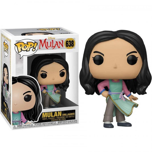 Funko Pop ! Disney Mulan (Villager) 638 Vinyl Figure Da Collezione Principessa