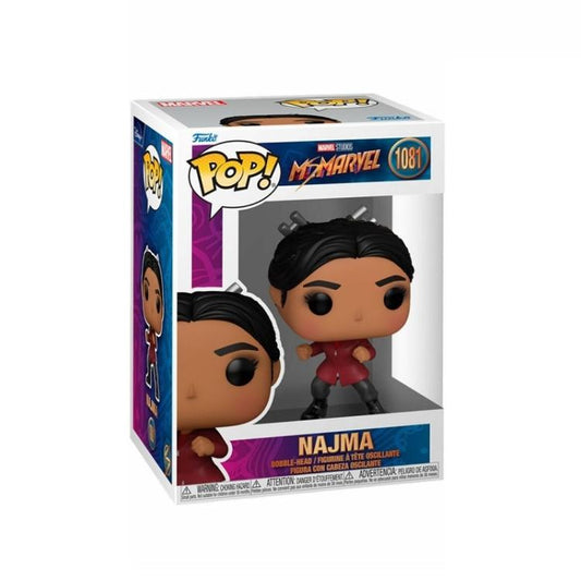 Funko Pop ! Ms Marvel Studios - Najma (1081) Girl Vinyl Figure Disney Plus Film