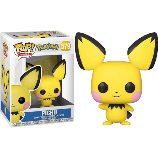 Funko Pop ! Games Pokemon - Pichu (579) Pika Pikachu Vinyl Figure 9Cm Limited