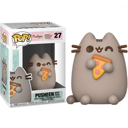 Funko Pop ! Pusheen The Cat - Pusheen With Pizza (27) Gatto Con La Pizza Vinyl