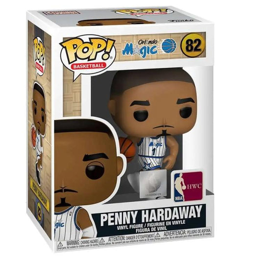 Funko Pop ! Basketball Magic Orlando - Penny Hardaway (82) Vinyl Figure Basket