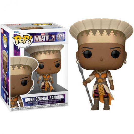 Funko Pop ! Marvel Studios What If...? Queen General Ramonda (971) Vinyl Figure