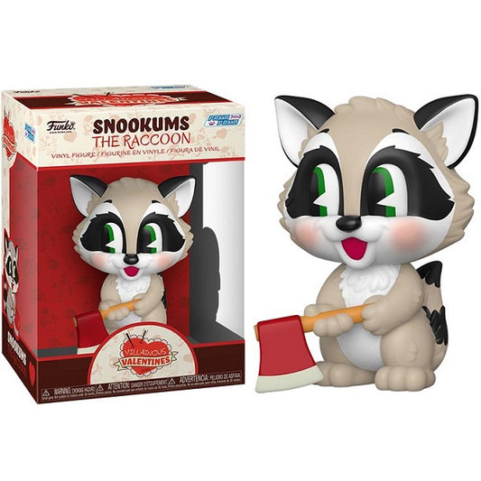 Funko Paka ! Villainous Valentines Pookie The Raccoon Vinyl Figure Da Collezione